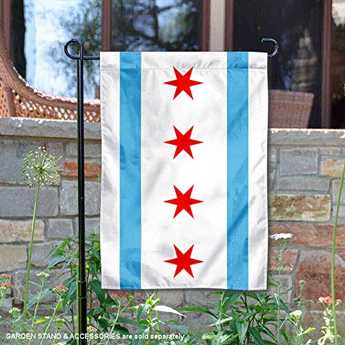 City of Chicago Garden Flag Sign Banner