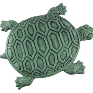 INsideOUT Iron Verdigris Garden Turtle Stepping Stone