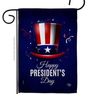 Ornament Collection Happy President's Day Garden Flag Star and Stripes Patriotism Independence Memorial United State American House Decoration Banner Small Yard Gift Double-Sided, Made in USA