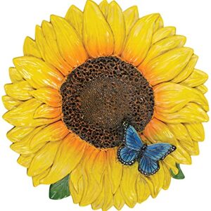 carson 12783 sunflower with butterfly garden stone, multi
