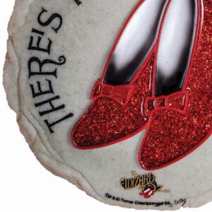 spoontiques – garden décor – ruby slippers stepping stone – decorative stone for garden