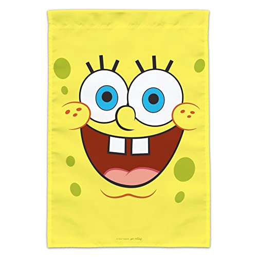 SpongeBob Goofy Smile Face Garden Yard Flag