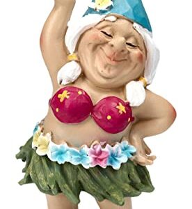 Pacific Giftware PT Bikini Lady Gnome Garden Resin Statue