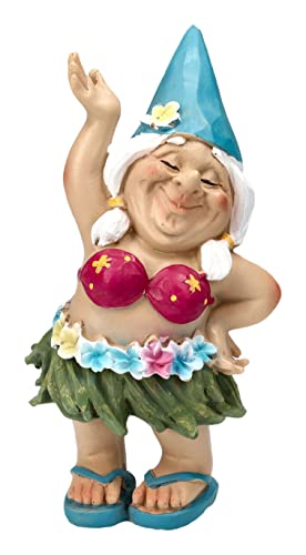 Pacific Giftware PT Bikini Lady Gnome Garden Resin Statue