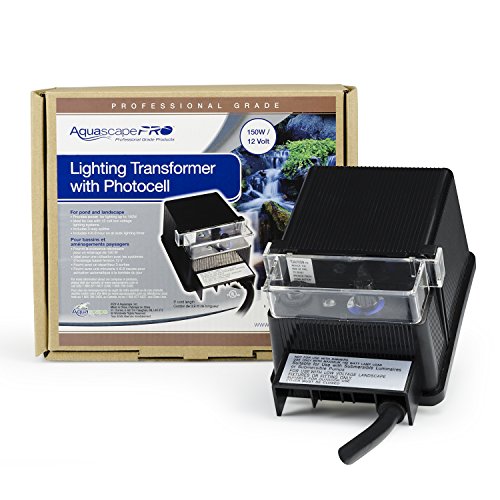 Aquascape Light Transformer with Photocell sensor 1002 for Pond, Landscape, and Garden Features, 12 Volt