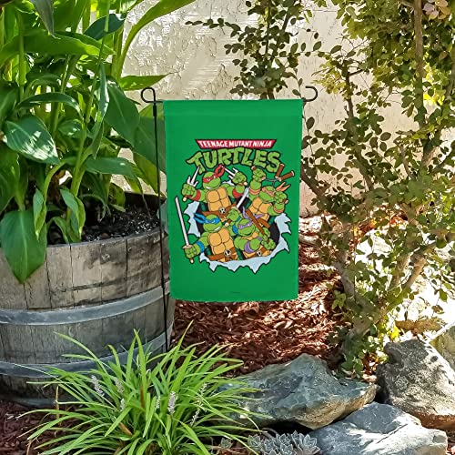 Teenage Mutant Ninja Turtles Group Retro Garden Yard Flag