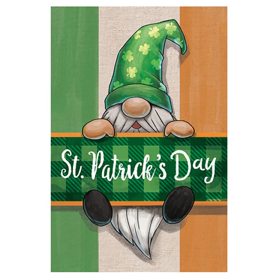 Super Tough St. Patrick's Day Garden Flag - Happy St. Patrick's Day