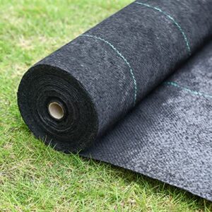 land guard 4ft×300ft garden weed barrier fabric – high density woven landscape fabric – premium heavy duty weed mat fabric – weed blocker fabric – suitable for landscaping………