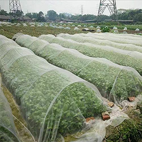 Ultra Fine Garden Mesh Netting, 6.6 x 9.9FT Bird Screen Barrier Netting, Thicken Plant Covers Protect Plant Fruits Flower Vegetable Health Growing