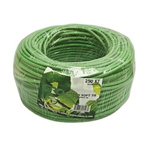 grower’s edge garden plant tie – soft wire with uv inhibitor, 250′