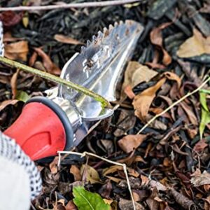 Garden Weasel Multi-Use Transplanter 91360 - Trowel Garden Tool - Hand Shovel - Garden Spade - Gardening Shovel - Weather and Rust Resistant