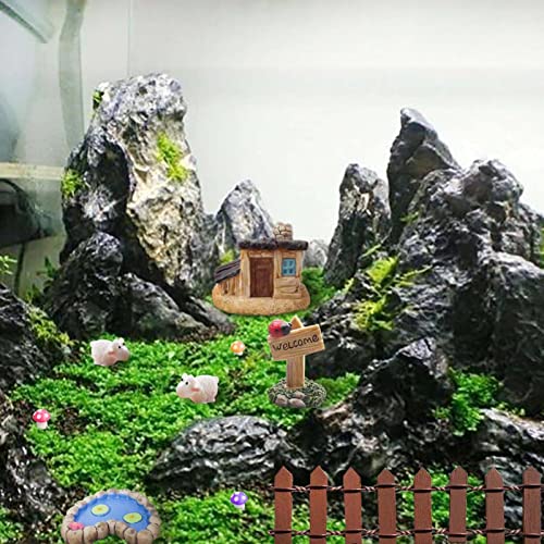 BEZALEL Fairy Garden Accessories - Upgrade Fairy Garden Kit Fairy Garden Supplies Miniatures Figurines for Micro Landscape Plant Pots Bonsai Craft Decor Terrarium Decor - Fairy Garden Decor 25pcs