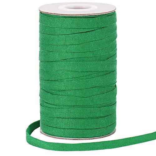 Garden Tree Tie, 164 Feet 8mm Soft Durable Green Plant Twine Stretchy Tree Supports Biodegradable for Tomato Plants, Climbing Roses and Vines Organizing