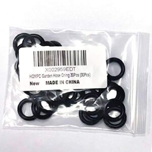 HQMPC Garden Hose Oring 30Pcs (30Pcs) Just for Replacement Garden Hose Quick Connectors