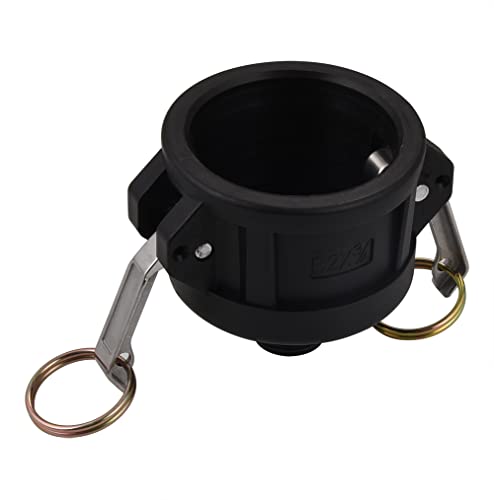 275 330 Gallon IBC Tote Fitting, Food Grade IBC Drain Adapter,2 inch Camlock x Garden Water Hose