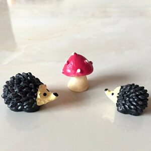 24 pcs Miniature Garden Ornaments, Fairy Garden Animals for Dollhouse Plant Pot, Home Decoration