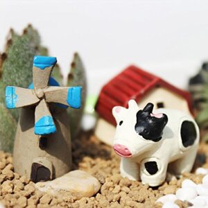 24 pcs Miniature Garden Ornaments, Fairy Garden Animals for Dollhouse Plant Pot, Home Decoration