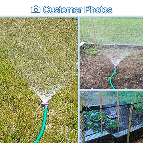 Metal Lawn Sprinkler Garden Water Sprinklers Lawn Irrigation System for Small to Medium Area Watering Outdoor Garden Yard Lawn