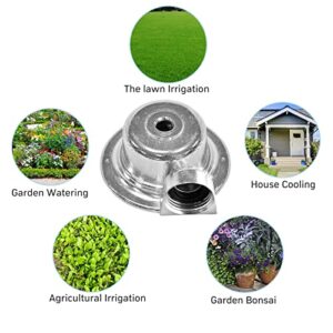 Metal Lawn Sprinkler Garden Water Sprinklers Lawn Irrigation System for Small to Medium Area Watering Outdoor Garden Yard Lawn