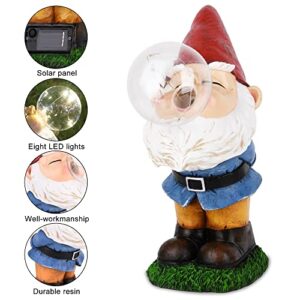 VAINECHAY Garden Gnomes Decor Statues - Gnomes Garden Decorations Funny Statues Outdoor Funny Knomes Large Outside Figurines Yard Ornaments