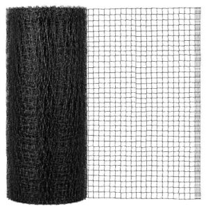 VIVOSUN Garden Netting, 7.5' x 65' Reusable Protection Net Mesh, Black Heavy Duty Trellis Netting, Garden Block Netting for Plants, Fruit Trees, Vegetables and Other Animals