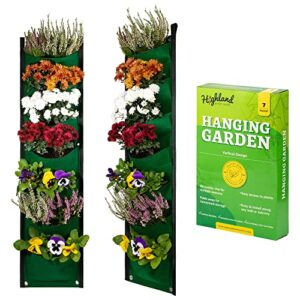 hanging vertical garden planter 7 bag flower pouch living wall planter indoor hanging herb garden planter garden wall plant wall pocket wall planter herb garden wall planters for outdoor plants growth