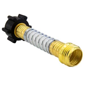 recpro rv flexible kink free hose protector | garden hose extension adapter | heavy duty (1)