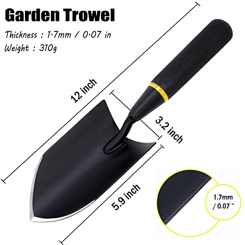 Garden Trowel, Heavy-Duty Trowel Garden Tool, Super Hard Hand Trowel, Garden Shovel for Diligent Farmer Soil Excavation, Planting and Transplanting