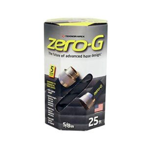 zero-g lightweight, kink-resistant, heavy duty garden hoses (5/8″ x 25′)