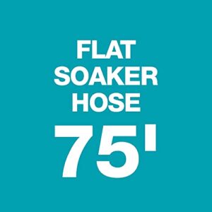 Gilmour 870751-1001 Hose Flat Soaker, 75'