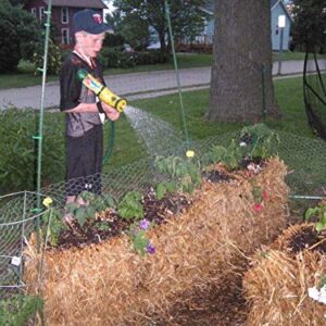 BaleBuster4 Starter Kit Includes Straw Bale Gardens Complete Book with Instructions for Step-by-Step Garden Set up.