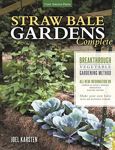 BaleBuster4 Starter Kit Includes Straw Bale Gardens Complete Book with Instructions for Step-by-Step Garden Set up.