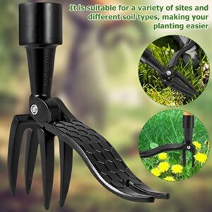 TANSHOP Weed Picker Weed Removal Tool for Garden Stand-Up-Weeder Weed Puller - Easily Remove Weeds Without Bending or Kneeling - Aluminum and Anti-Rust