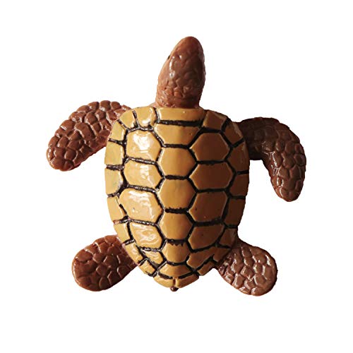 10 Pack Sea Turtle Miniature Turtle Statue Resin Figurines Fairy Garden Accessories Cake Toppers Decorations DIY for Succulent Planter Moss Landscape Terrarium Home Outdoor Décor (10, Sea Turtle)