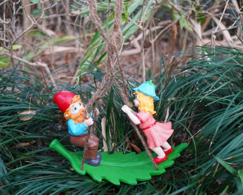 By Mark & Margot - Garden Gnomes Outdoor Statues Lawn Gnome Christmas Decorations - Beautiful Funny Handmade Gnome Garden Sculpture for Home or Yard Pefect Garden Decor As Holiday Art Gnome Gifts.