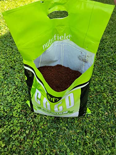 Coco Coir Premium RHP Certified Pre Buffered Pure Organic Coconut Coir Fiber Plant Grow Potting Soil 9 Quarts / 10 Liter / 2.6 Gallon Indoor/Outdoor Flower Vegetable Garden