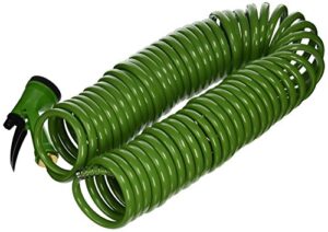 flexon ch1250n coil garden hose, 50ft, green