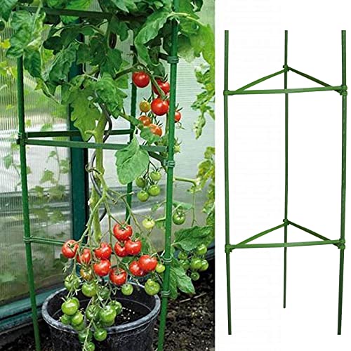 100 Pieces Stake Arms for Tomato Cage Expandable Trellis Connectors Plant Support Garden Stakes 12.6” Garden Plants Stake Arms Fit for 16mm Stakes