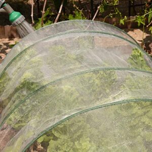 5x10Ft Mosquito Bug Insect Bird Fine Mesh Net Barrier Hunting Blind Garden Screen Netting for Protect Your Plant Fruits Flower