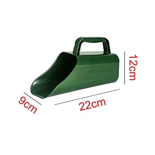 Garden Plastic Shovel,Multi-Function Plastic Garden Soil Scoop Shovel Spoons Wear Resistant Digging Tool Multi Function Rush Potted Plant Tool