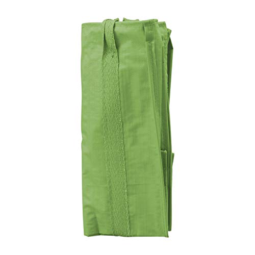 Martha Stewart MTS-MLB1-P2 48-Gallon Multi-Purpose Re-Usable Heavy Duty Garden Leaf and Debris Bag with Reinforced Shoulder Straps and Side Handles (Bay Leaf Green)