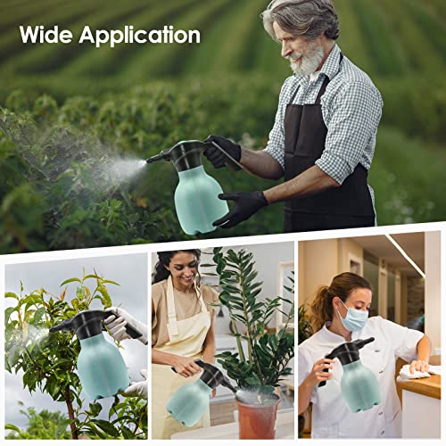 SideKing 0.4Gal/1.5L Electric Spray Bottle for Indoor/Outdoor Plants, Automatic Plant Mister Spray Bottle Rechargeable Battery Powered Sprayer with Adjustable Spout for Gardening,Fertilizing,Cleaning