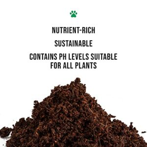 Organic Soil for Indoor/Outdoor Plants, Expands to Fit 3 Inch and 4 Inch Pots - 6 Pack