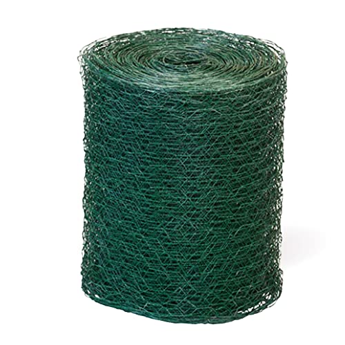 SLS SUPPLY FLORA - Green Florist Netting, Customizable Floral Wire, Steel Wire Mesh Roll, Versatile and Durable Garden Netting, Essential Floral Arrangement Supplies, 12 inches x 150 feet