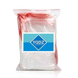 YGDZ Fruit Protection Bags, 25pcs 12"x8" Fruit Netting Bags Garden Garden Netting Bags Fruit Tree Bags Drawstring Nylon Mesh Netting Barrier Bag for Protecting Fruits and Vegetables