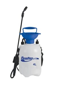 brufer 72022 sprayer for lawns and gardens or cleaning decks, siding and concrete – 1.1 gallon (4l) with pressure release valve
