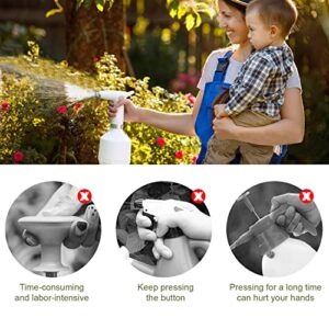 Electric Spray Bottle, LAWNFUL Plant Spray 0.26 Gallon with Adjustable Nozzle for Garden, Indoor and Outdoor Plant, Also Works as Automatic Sprayer Mister