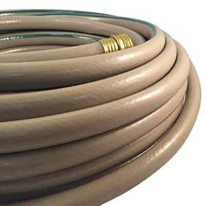 Flexon FAW12100CN Medium Duty Garden Hose, 100ft, Brown