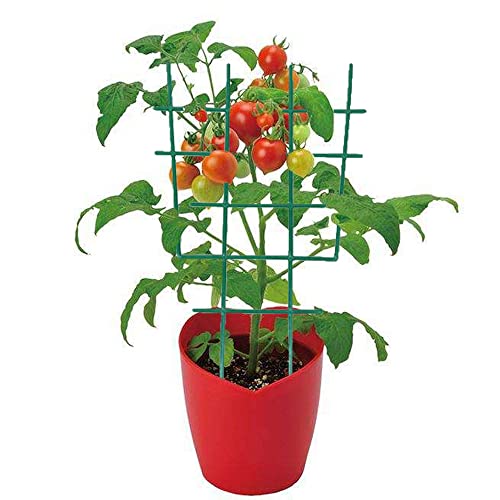 Trellis for Potted Plants, Garden Trellis Stackable Plastic Potted Plant Support DIY Indoor Outdoor Frame for Climbing Plants Vines Vegetable Cucumber Flower Pots Trellis 9 Packs