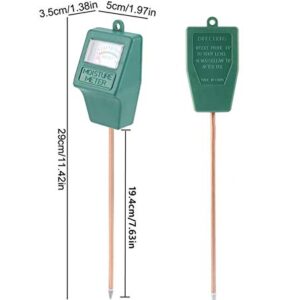 Hathdia Soil Moisture Meter,Plant Hygrometer Moisture Sensor Plant Water Monitor for Potted Plants,Garden,Farm, Lawn(No Battery Needed)